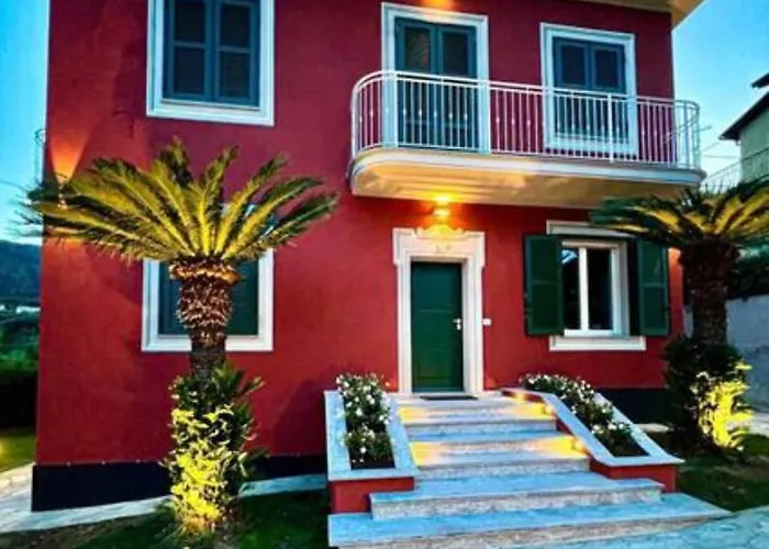 Elegante Giardino + Posteggio Privato Villa Santa Margherita Ligure